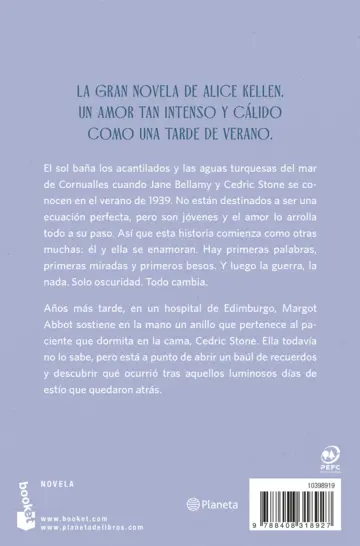 Contraportada Quedará el amor