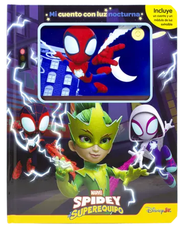 Imagen extra Spidey y su superequipo. Mi cuento con luz nocturna 3