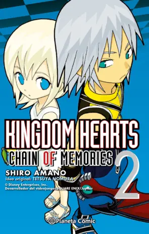 Portada Kingdom Hearts Chain of memories nº 02/02