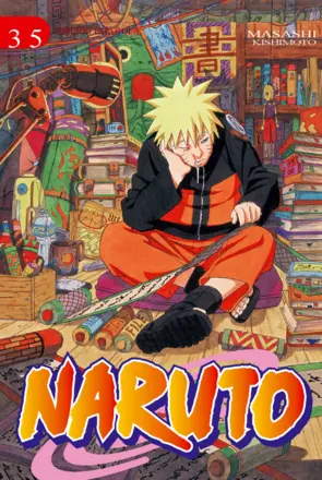 Portada Naruto nº 35/72