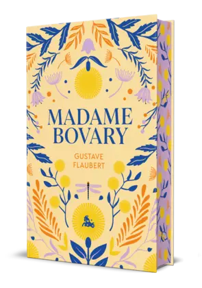Portada Madame Bovary. Edición limitada con cantos decorados