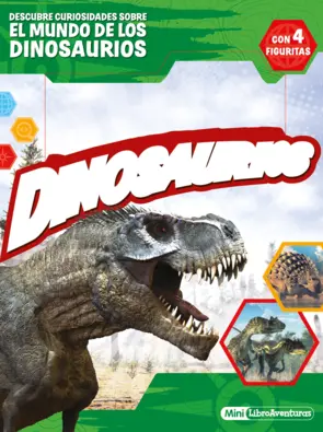 Portada Dinosaurios. Mini-Libroaventuras