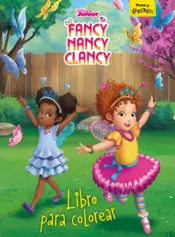 Portada Fancy Nancy Clancy. Libro para colorear