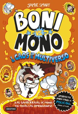 Portada Boni vs. Mono 7. Boni vs. Mono y el caos en el multiverso