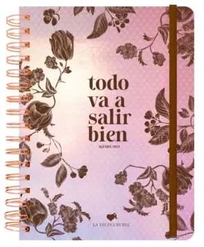 Portada Agenda anual diaria 2027 La Vecina Rubia