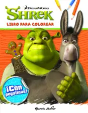 Portada Shrek. Libro para colorear