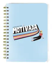 Portada Libreta A5 cartón Moderna de Pueblo Motivada