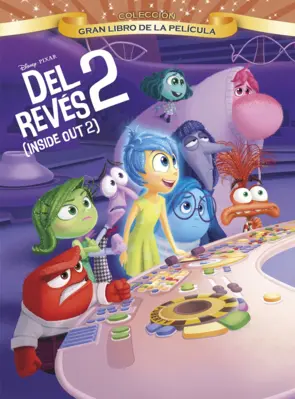 Portada Del revés 2. Gran libro de la película