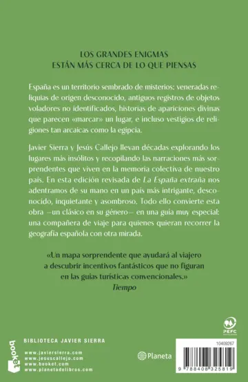 Contraportada La España extraña