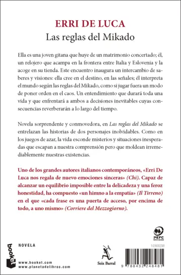 Contraportada Las reglas del Mikado