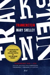 Portada Frankenstein. Edición anotada para científicos, creadores y curiosos en general