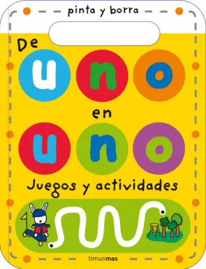 Portada De uno en uno. Juegos y actividades