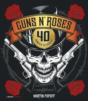 Portada Guns N' Roses. 40 aniversario