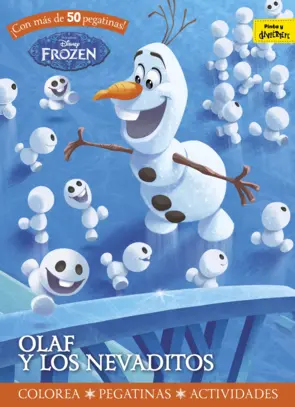 Portada Frozen. Olaf y los nevaditos