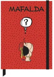 Portada Libreta cartoné Mafalda 'Interrogante'