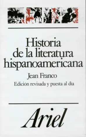 Portada Historia de la literatura hispanoamericana