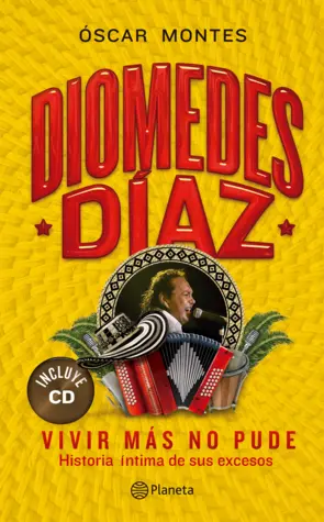 Portada Diomedes Diaz - Vivir mas no pude +CD