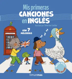 Portada Mis primeras canciones en inglés. Con 7 melodías
