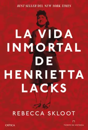 Portada La vida inmortal de Henrietta Lacks