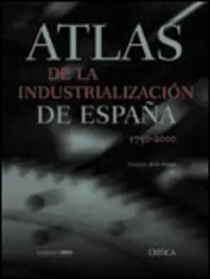 Portada Atlas de la industrialización de España