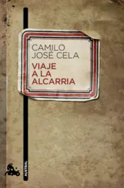 Portada Viaje a la Alcarria