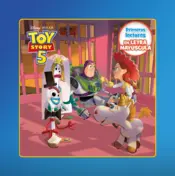 Portada Toy Story 5. Primeros lectores en letra MAYÚSCULA