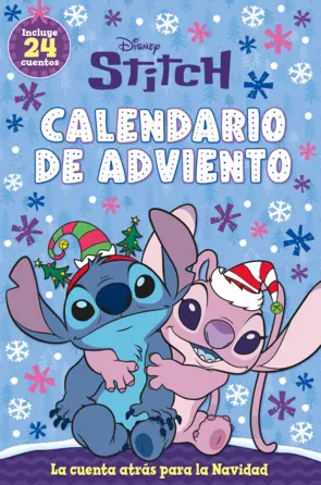 Portada Stitch. Calendario de Adviento