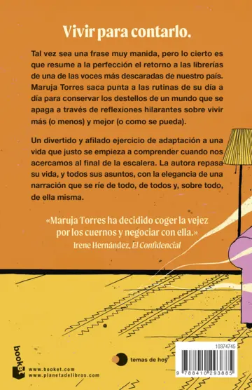 Contraportada Cuanta más gente se muere, más ganas de vivir tengo