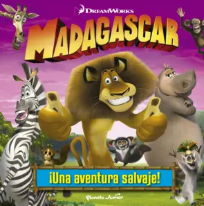 Portada Madagascar. ¡Una aventura salvaje!