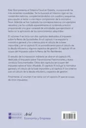 Miniatura contraportada #Sistema fiscal español II_2025