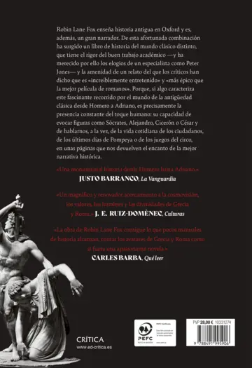 Contraportada El mundo clásico