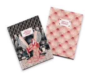 Portada Pack 2 cuadernos cosidos Divas de Diván Planes y Conquistar