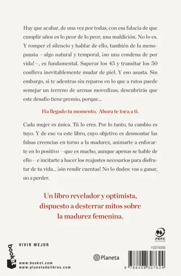 Contraportada Tu cambio es tuyo