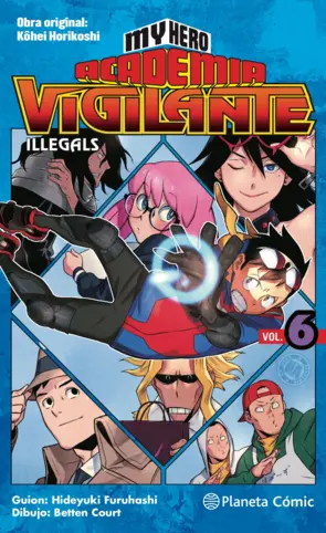 Portada My Hero Academia Vigilante Illegals nº 06/15