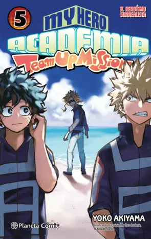 Portada My Hero Academia Team Up Mission nº 05