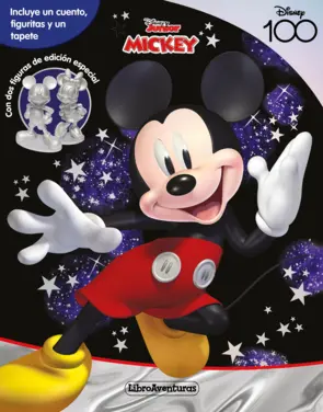 Portada Mickey. Disney 100. Libroaventuras