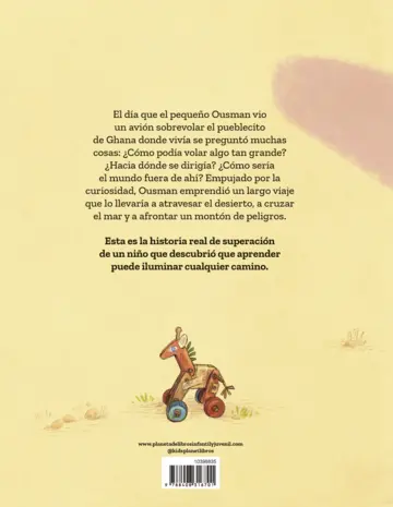 Contraportada El viaje de Ousman