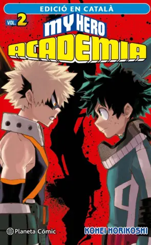 Portada My Hero Academia nº 02 (català)
