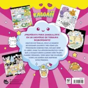 Miniatura contraportada El superlibro para colorear kawaii