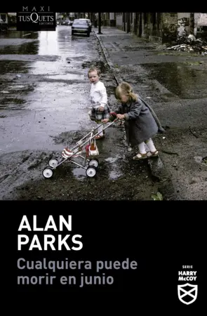 Portada Cualquiera puede morir en junio (Serie Harry McCoy, 6)