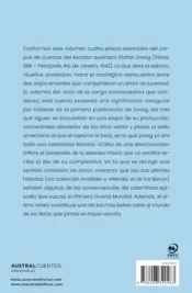 Miniatura contraportada Cuentos de Stefan Zweig