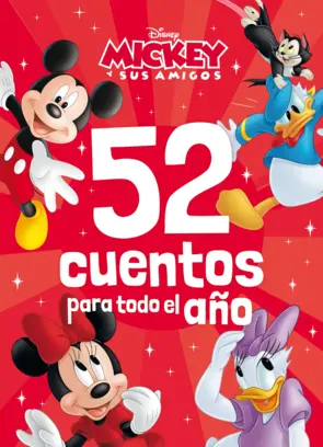 Portada Mickey y sus amigos. 52 cuentos para todo el año