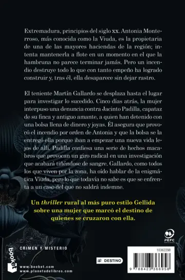 Contraportada Bajo tierra seca