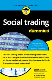 Portada Social trading para Dummies