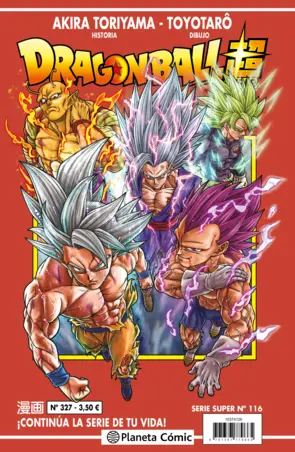 Portada Dragon Ball Serie Roja nº 327