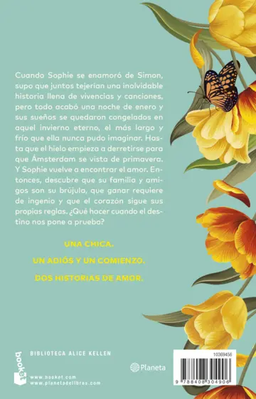 Contraportada Las alas de Sophie