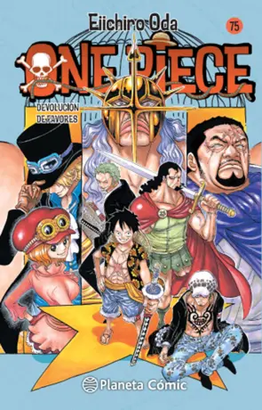 Portada One Piece nº 075