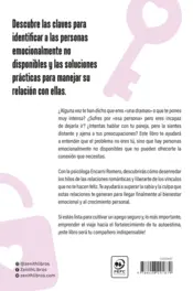 Miniatura contraportada Emocionalmente no disponible