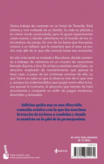 Contraportada Adivina quién soy