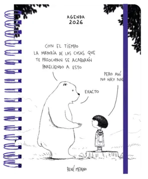 Portada Agenda anual semanal 2026 René Merino
